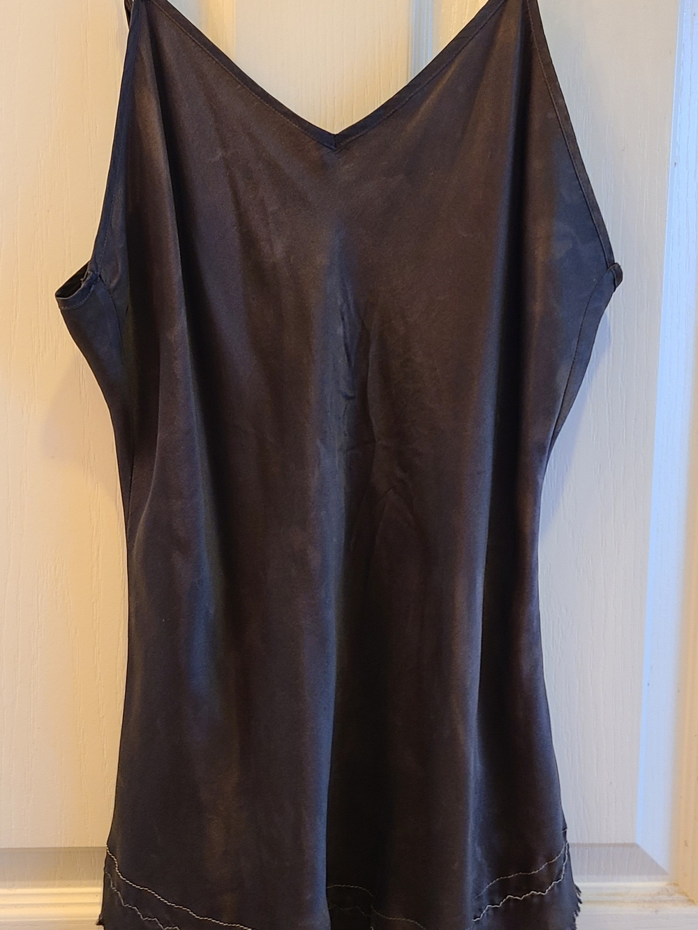 Sleeveless Black V-Neck Women's Camisole